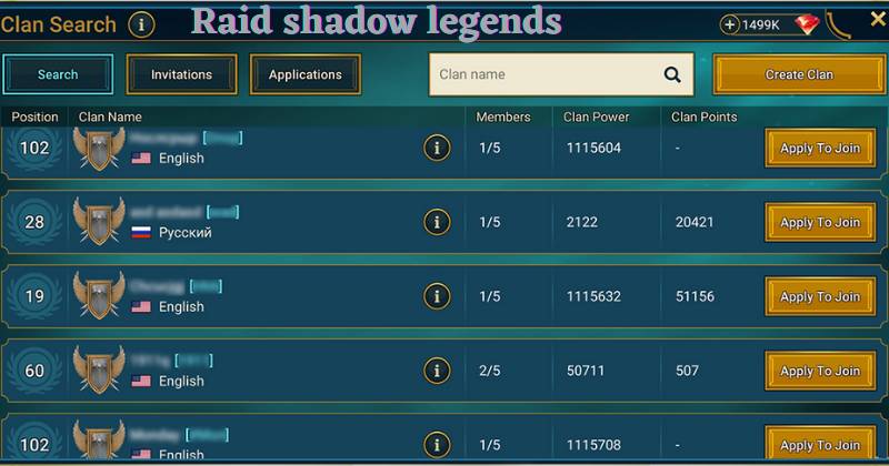 raid shadow legends character name font