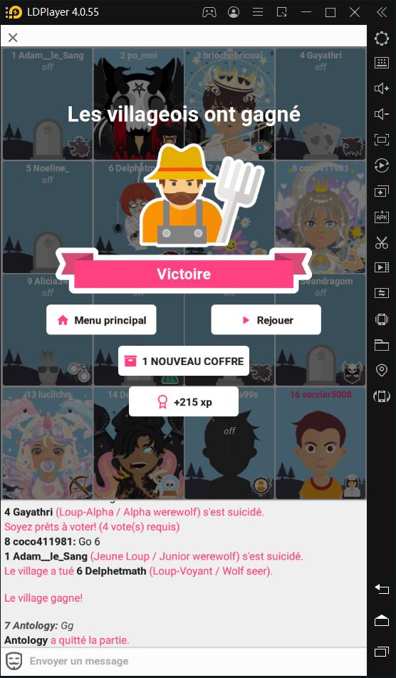 Comment jouer à Wolvesville Loup garou (Wolvesville Werewolf Online